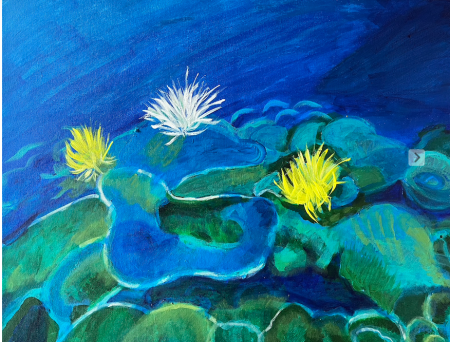 by artist Rosalinda Peña